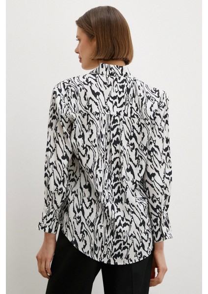 Animal Desenli Gömlek Siyah fiyatları