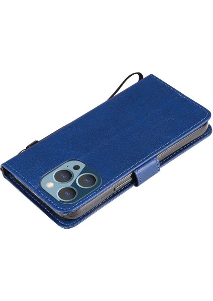 Iphone 13 Pro Için Flip Case Yüksek Kalite Deri Klasik Düz Renk Telefon (Yurt Dışından) indirimleri
