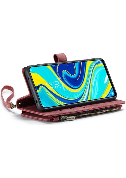 Xiaomi Redmi Not 9 Pro Max Için Caseme Durumda Cüzdan Kılıf ile Kadın Erkek Için (Yurt Dışından)