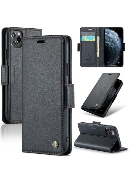 IPhone 11 Pro Kart Yuvası Cüzdan Kılıf Için Caseme Durumda Kickstand Anti Dolandırıcılık (Yurt Dışından)