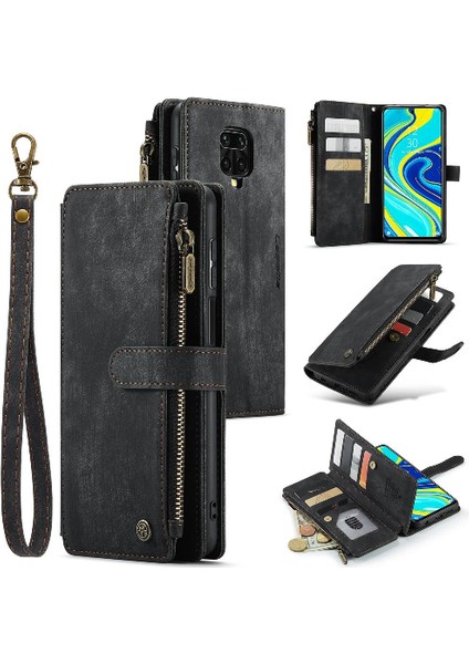 Xiaomi Redmi Not 9 Pro Max Için Caseme Durumda Cüzdan Kılıf ile Kadın Erkek Için (Yurt Dışından)