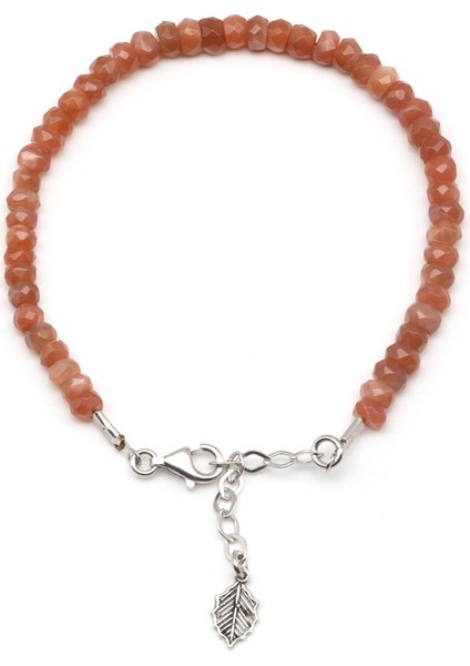 Ay Taşı Doğal Taş 925 Ayar Gümüş Bileklik fiyatları