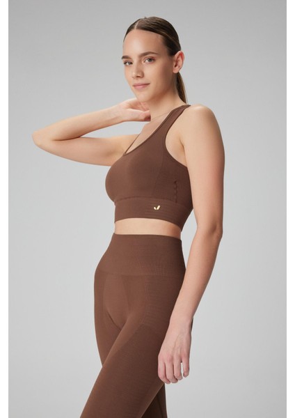 Gela Çift Katlı Kompress Sport Bra Toprak modelleri