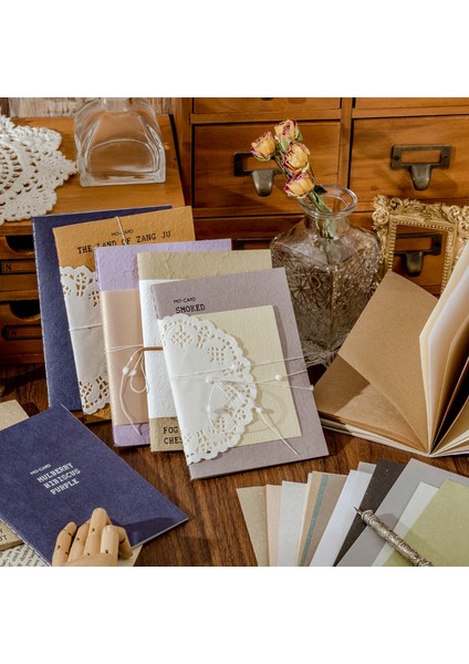 B Tarzı Dimeets Sis Adası Yankı Serisi Malzeme Kağıt Dekor Yaratıcı Scrapbooking Kolaj Arka Plan Kağıtları Günlük Tutma Kırtasiye (Yurt Dışından)