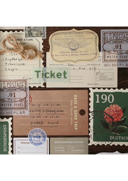C Stili Journamm Vintage Çiçekler Damga Tarzı Deco Kırtasiye Scrapbooking Kartları Için Dıy Retro Çıkartmalar Kraft Malzemeleri Kağıt Seti (Yurt Dışından) modelleri