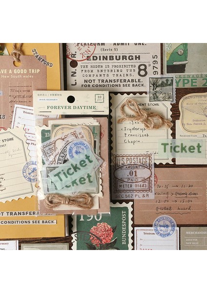 C Stili Journamm Vintage Çiçekler Damga Tarzı Deco Kırtasiye Scrapbooking Kartları Için Dıy Retro Çıkartmalar Kraft Malzemeleri Kağıt Seti (Yurt Dışından) fırsatları