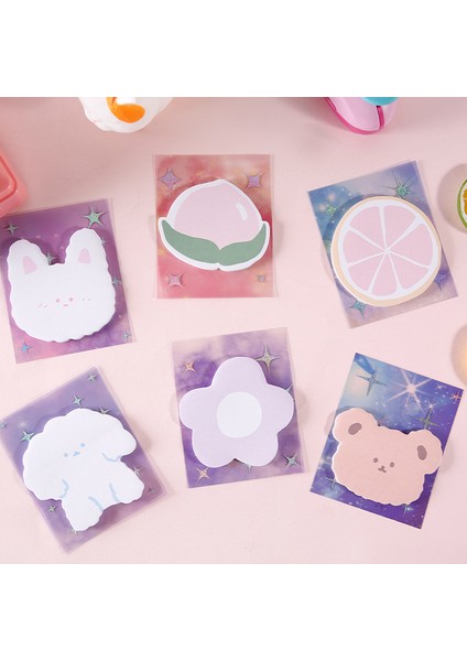 B Tarzı Ute Meyve Hayvan Karikatür Yapışkan Notlar Kendinden Yapışkanlı Bloknot Setleri Evcil Hayvan Severler Çocuklar Kızlar Için (Yurt Dışından) fiyatları