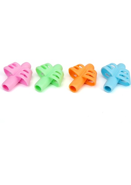 4 Adet Kauçuk Delikli Kalemlik Araçları Çocuk Öğrenme Uygulaması Okul Çocuklar Için Iki Parmak Yazma Kalem Yardım Kavrama (Yurt Dışından) fiyatları