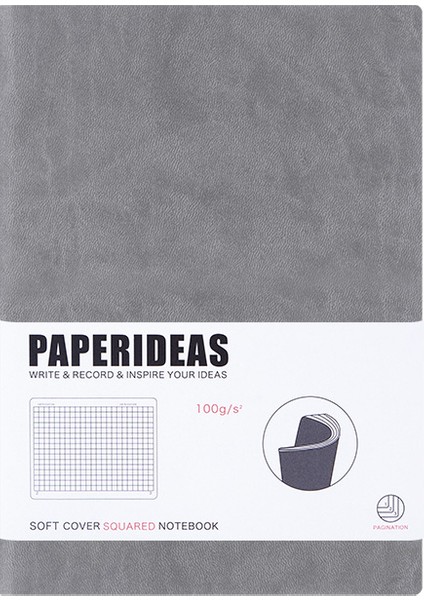 Sarı Stil A5 Noktalı A5 Duotone Bullet Noktalı Günlük Basit Planlayıcı Günlüğü Yumuşak Kapaklı Defter (Yurt Dışından)