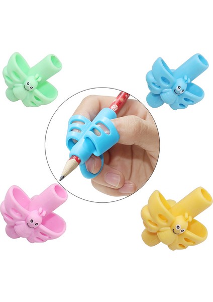 BG2159 Stili Ldren Yazma Kalem Kalemlik Çocuklar Öğrenme Uygulaması Silikon Kalem Yardımı Öğrenciler Için Duruş Düzeltme Cihazı (Yurt Dışından) fiyatları