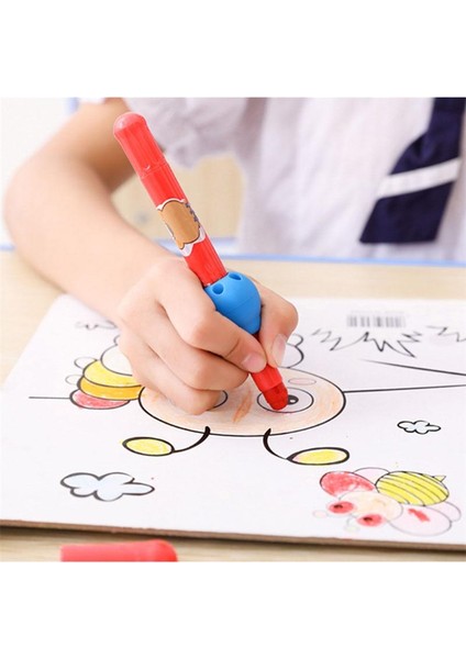Licone Kalem Tutucu Bebek Öğrenme Yazma Aracı Düzeltme Cihazı Balık Kalem Kavrama Yazma Yardımı Kavrama Kırtasiye Rastgele Renk (Yurt Dışından)