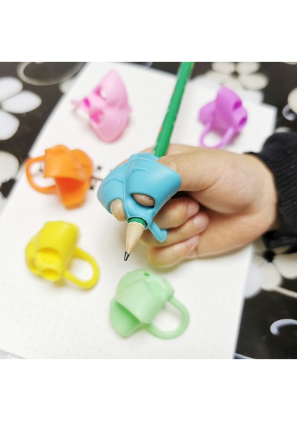 Sarı 4 Adet Tarzı Tr Tutucu Silikon Üç Parmaklı Kalem Tutma Yeri Kalemlik Öğrenci Yazma Duruş Düzeltici Okul Kırtasiye Ofisi Yazımı (Yurt Dışından) indirimleri