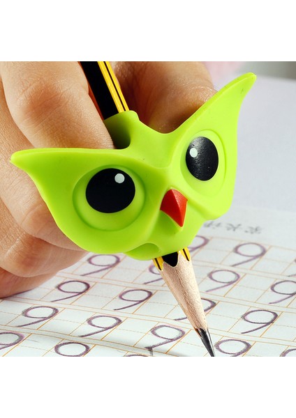 Rastgele 3 Adet E Stili 3 Adetlot Yaratıcı Baykuş Tilki Kalem Pan Tutucu Çocuklar Öğrenme Uygulaması Silikon Kalem Yardım Sapları Öğrenciler Için Duruş Düzeltme Cihazı (Yurt Dışından) modelleri