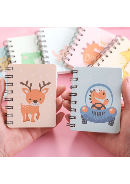 No.4 Tarzı A7 Kawaii Halka Binder Spiral Defter A7 Sevimli Hayvan Yazma Pedleri Mini Cep Kitabı Çizim Kore Kırtasiye Okul Malzemeleri Için (Yurt Dışından) indirimleri