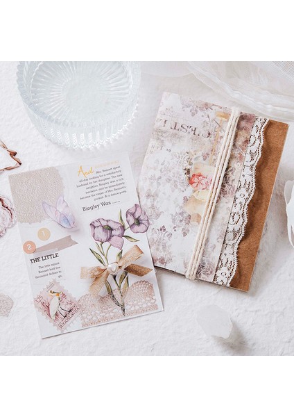 B Tarzı 30 Yaprak Dantel Vintage Dıy Scrapbooking Malzeme Kağıt Günlük Tutma Karalama Defteri Süsleme Malzemeleri Dekoratif Kırtasiye (Yurt Dışından) indirimleri
