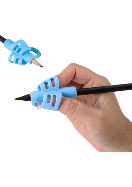 Mavi Stil 1 Adet Üç Parmak Yumuşak Tutkal Kalemlik Çevre Koruma Geri Dönüşüm Öğretim ve Yazma Yardımcı Aracı (Yurt Dışından)