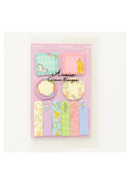 Bir Stil Yeni Varış Hayvanlar Parti Bloknot Haftalık Program Karikatür Yapışkan Notlar Memo Not Defteri Post Sticker Kırtasiye Ofis (Yurt Dışından)