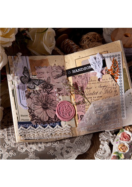 Jiuchengribao Tarzı Çok Bloknotlar Yapışkan Notlar Parçalar ve Parçalar Serisi Önemsiz Günlük Kağıt Günlüğü Scrapbooking Etiketler Ofis Okul (Yurt Dışından) indirimleri