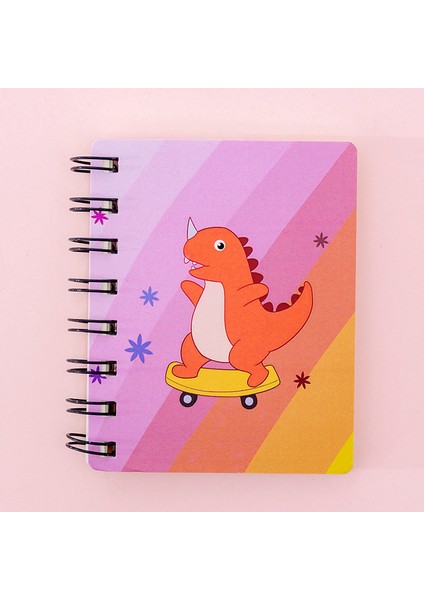 No.15 Tarzı A7 Kawaii Halka Binder Spiral Defter A7 Sevimli Hayvan Yazma Pedleri Mini Cep Kitabı Çizim Kore Kırtasiye Okul Malzemeleri Için (Yurt Dışından)