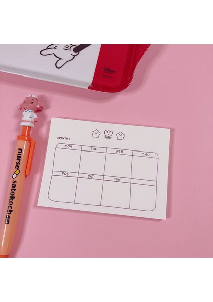 100 Sayfa Bir Stil 50 Yaprak Yaratıcı Plan Yapışkan Notlar Öğrenci Haftalık Planlayıcısı Etiketler Bloknot Yapılacaklar Listesi Günlüğü Basit Stil Okul Kırtasiye (Yurt Dışından)