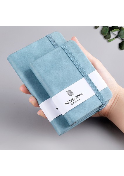A6 Siyah Stil Mini Cep A7 Ciltli Defter Günlüğü Dergisi Retro Eet Kalınlaşmak Bloknot Günlük Haftalık Planlayıcısı Defter Okul Kırtasiye (Yurt Dışından)