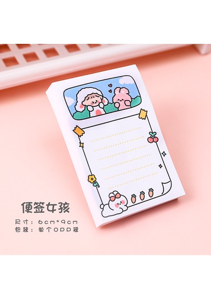 H Tarzı 80 Yaprak Kawaii Mutlu Kedi Kız Bloknot N Kez Yapışkan Notlar Kısa Not Defteri Sevimli Planlayıcısı Çıkartmaları Imi Kırtasiye Aksesuarları (Yurt Dışından)