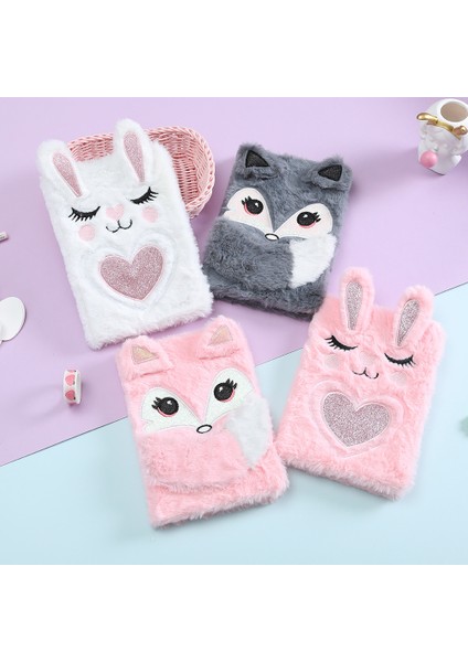 Stil 11 Stil A5 Sevimli Kedi Defter Kilitli Kawaii Unicorn Günlüğü Dergisi A5 Gündem Planlayıcısı Organizatör Harika Peluş Not Defteri Okul Sketchbook (Yurt Dışından)