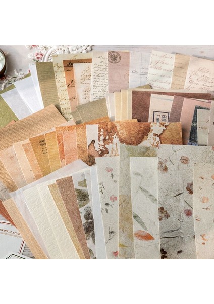 B Tarzı 30 Yaprak Retro Çiçek Mesajı Dekoratif Scrapbooking Kağıtları Seyahat Dergisi Dıy Dekorasyon El Sanatları Malzemesi Için (Yurt Dışından) modelleri