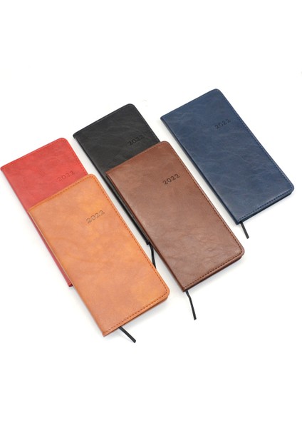 Siyah Stil A6 Ajanda U Deri Defter A6 Haftalık Planlayıcı Cuaderno Binder Libreta Not Defteri Günlüğü Cahier Ofis Aksesuarları Planificador (Yurt Dışından)