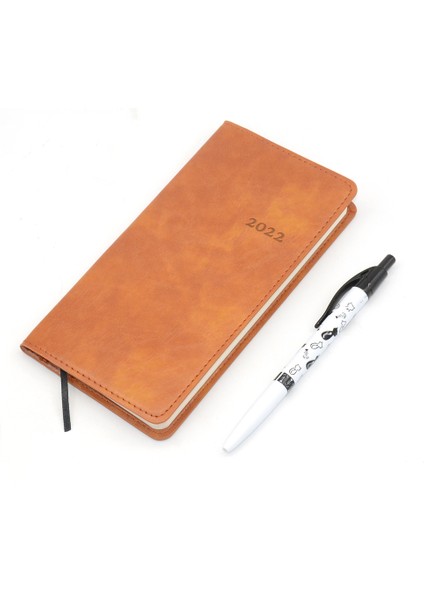 Siyah Stil A6 Ajanda U Deri Defter A6 Haftalık Planlayıcı Cuaderno Binder Libreta Not Defteri Günlüğü Cahier Ofis Aksesuarları Planificador (Yurt Dışından)