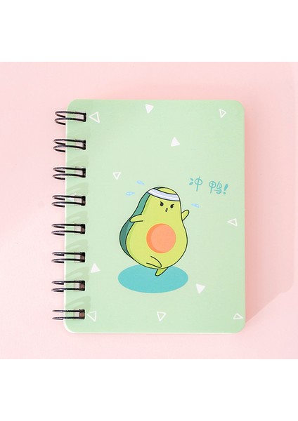 Erik Tarzı Diğer Ute Kawaii Karikatür Bobin Yaratıcı Küçük Defter Küçük Taze Taşınabilir Mini Not Defteri Kırtasiye Kitap Öğrenci Çocuk Hediyeler (Yurt Dışından)