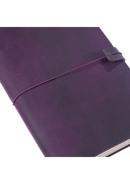 Mor Tarzı Devam Tarzı Hakiki Deri Dergisi Seyahat Defteri Retro Dıy El Yapımı Günlüğü Taşınabilir Sketchbook Öğretmen Hediye Okul Ofis Özelleştirilmiş (Yurt Dışından)