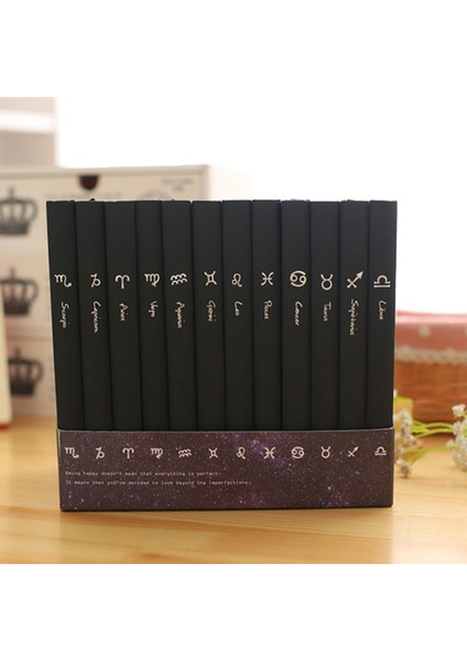 Kanser Tarzı 186X128X180MM Yaratıcı Eğilimler On Iki Takımyıldız Ciltli Defter Sevimli Kişisel Günlük Ajanda Defterleri Okul Kompozisyon Caderno (Yurt Dışından)