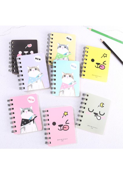 Erik Tarzı Diğer Ute Kawaii Karikatür Bobin Yaratıcı Küçük Defter Küçük Taze Taşınabilir Mini Not Defteri Kırtasiye Kitap Öğrenci Çocuk Hediyeler (Yurt Dışından) fiyatları