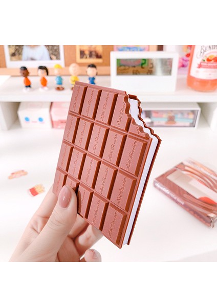 Bisküvi Tarzı 80 Yaprak Yaratıcı Çikolata Şekli Yapışkan Notlar Defterler Bloknotlar Kawaii Mini Boş Not Defteri Çocuk Okul Malzemeleri Sevimli Şeyler (Yurt Dışından) fırsatları