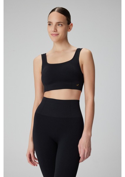 Holly Petek Desenli Kaplı Bra Siyah fiyatları