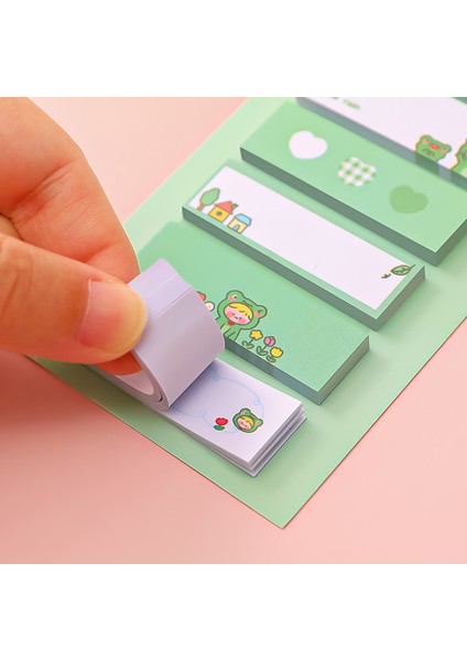 No.3 Tarzı Eetsset Ins Tarzı Karikatür Hayvanlar Kendinden Yapışkanlı Yapışkan Notlar Bloknot Yapılacaklar Listesi Planlayıcısı Sticker Sevimli Kırtasiye Hediye (Yurt Dışından)