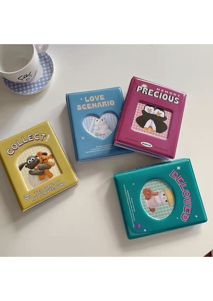 D Stili 14CMX11,5CM Mınkys Kawaotocards Toplamak Kitap Fotoğraf Saklama Kitap Witticker Hediye Okul Kırtasiye (Yurt Dışından) modelleri