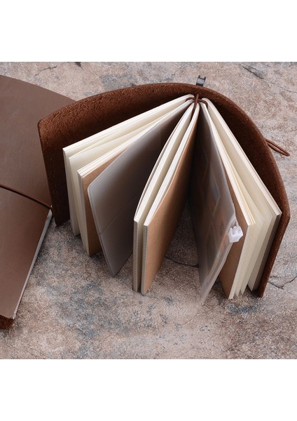 Mavi Stil Pasaport 135X105MM Fromthenon 100% Hakiki Deri Defter Planlayıcısı El Yapımı Gezgin Dergisi Pasaport Gündemi Eskiz Defteri Günlüğü Kırtasiye (Yurt Dışından)