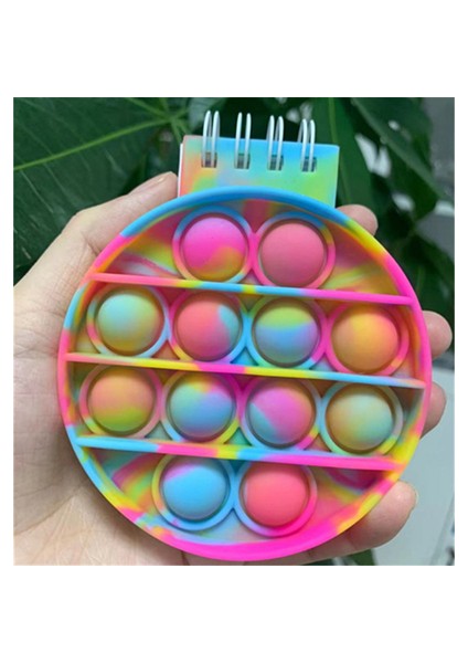 Mini Defter O Tarzı Mini Kawaii Dizüstü Bilgisayarını Pop Kabarcık Fidget Duyusal Defterler Kolay Taşıma Noel Festivali Için Not Defterleri Öğrenci Okul Hediyesi (Yurt Dışından)