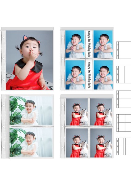 10 Adet 2 Cep 721 Tarzı Plrbok Eces A Cepler 3 Delik Şeffaf Halka Binder Dolum Kol Fotoğraf Kartları Defter Fotoğraf Albümü Sayfa Kartı Günlüğü Çizim (Yurt Dışından) fiyatları