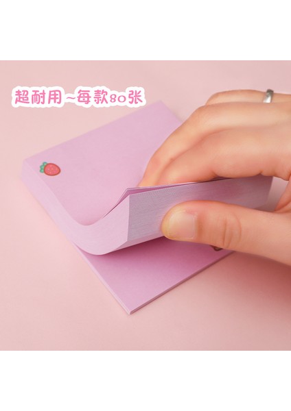 C Stili ve Sevimli Çizgi Ayı Yapışkan Mesaj Notları Bloknot Günlüğü Sabit Pullar Karalama Defteri Dekoratif Kawaii N Kez Yapışkan (Yurt Dışından)