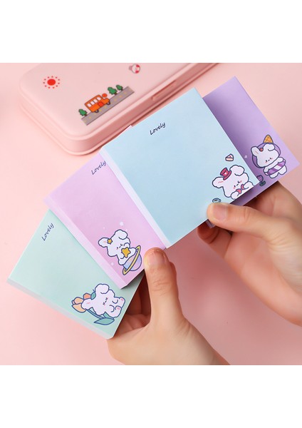 1 Dondurma Tavşan Stili 80 Sayfa Nane Tavşan Yapışkan Notlar Sevimli Tavşan Öğrenci Karikatür Bloknotları Yırtabilir Kawaii Kırtasiye Ofis Okul Malzemeleri Defter (Yurt Dışından) fiyatları