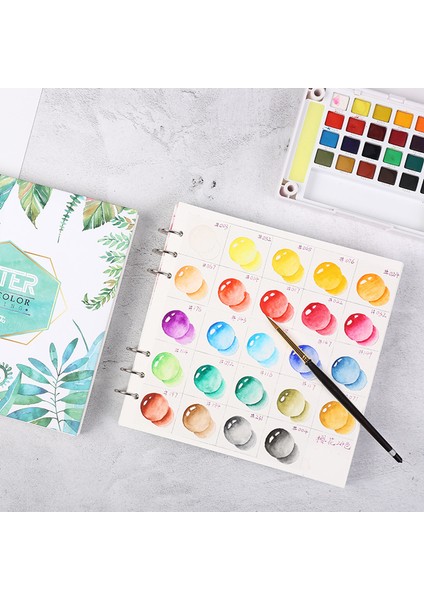 ÇIÇEK-20CM Tarzı Suluboya Resim Eskiz Defteri Için Spiral Defter 40 Sayfa Boş Kağıt 300GSM Gevşek Yaprak Günlüğü Ofis Okul Malzemeleri Kırtasiye (Yurt Dışından)