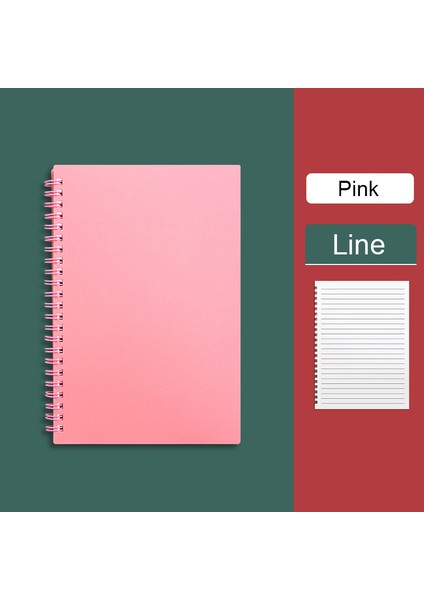 Gri Tarzı A5 Morandi Bobin Spiral A5A4B5 Günlüğü Defter Izgara Kağıdı Günlük Haftalık Planlayıcı Gündem Not Defteri Okul Ofis Malzemeleri Kırtasiye (Yurt Dışından)
