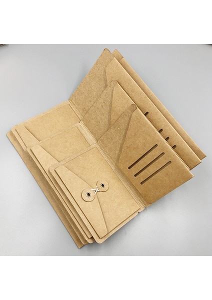 Kraft Kart Sahibi L Tarzı Fromthenon Kraft Kağıt Zarf Bilet Kartları Midori Gezginler Için Saklama Çantası Dizüstü Günlüğü Yedekler Retro Planlayıcısı Aksesuarları (Yurt Dışından) fiyatları