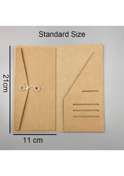 Kraft Kart Sahibi L Tarzı Fromthenon Kraft Kağıt Zarf Bilet Kartları Midori Gezginler Için Saklama Çantası Dizüstü Günlüğü Yedekler Retro Planlayıcısı Aksesuarları (Yurt Dışından) fırsatları
