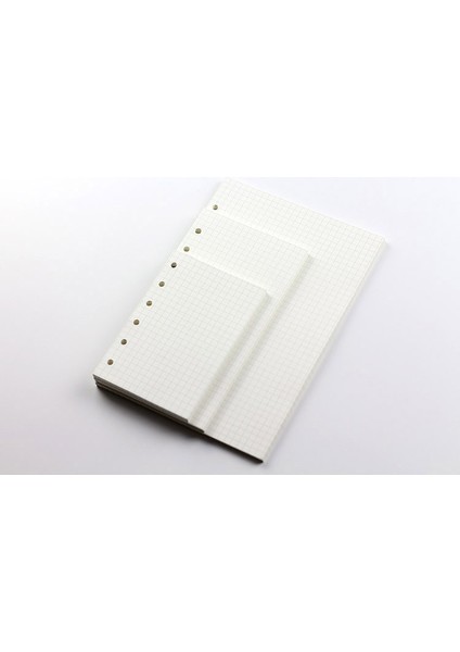 Izgara Kare Stili A5 Büyük A5 A6 A7 Gevşek Yaprak Defter Dolum Spiral Bağlayıcı Planlayıcı Iç Sayfa Kağıt Içi Mandıra Haftalık Aylık Plan Yapılacaklar Çizgi Nokta Izgarası (Yurt Dışından)