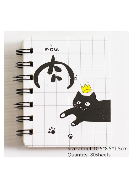 Açık Mor Tarzı Diğer Ute Kawaii Karikatür Bobin Yaratıcı Küçük Defter Küçük Taze Taşınabilir Mini Not Defteri Kırtasiye Kitap Öğrenci Çocuk Hediyeler (Yurt Dışından)