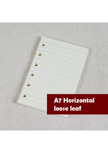 Boş Stil A7 A7 Gevşek Yapraklı Defter Dolum Spiral Bağlayıcı Planlayıcı Iç Sayfa Kağıt Içi Süt Ürünleri Haftalık Aylık Plan Yapılacaklar Çizgi Nokta Izgarası (Yurt Dışından) fiyatları
